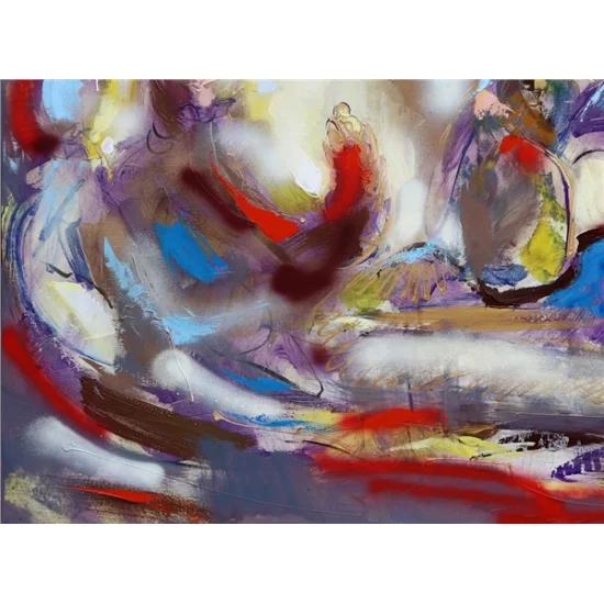 Coffee Fortune Telling Oil Painting