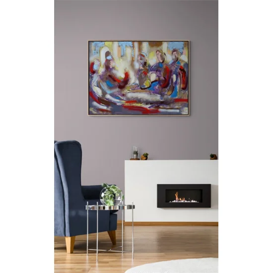 Coffee Fortune Telling Oil Painting