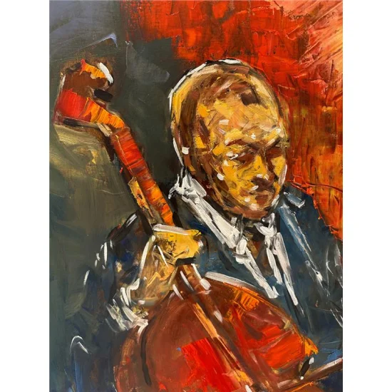 Kalbimizin Sesi Yağlı Boya Tablosu