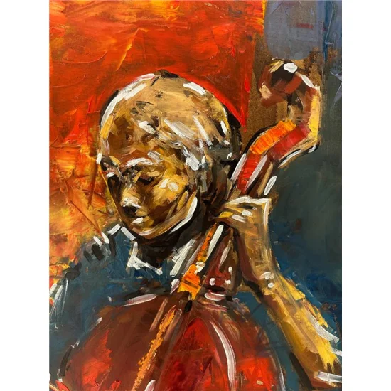 Kalbimizin Sesi Yağlı Boya Tablosu