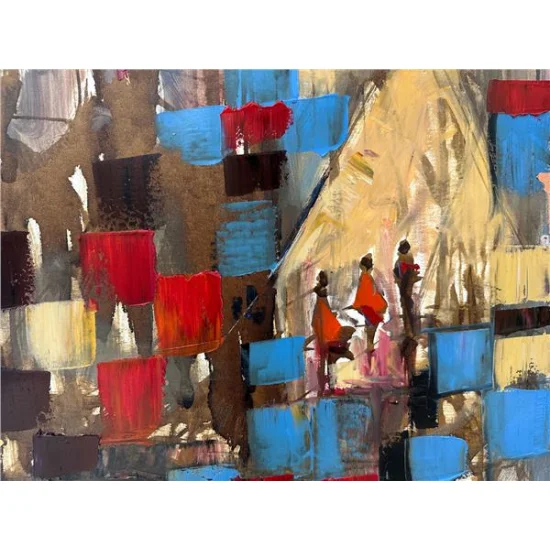 Necip Fazıl Yağlı Boya Tablosu