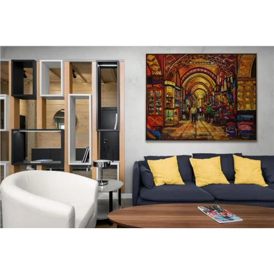 Grand Bazaars Atmosphere Oil Painting