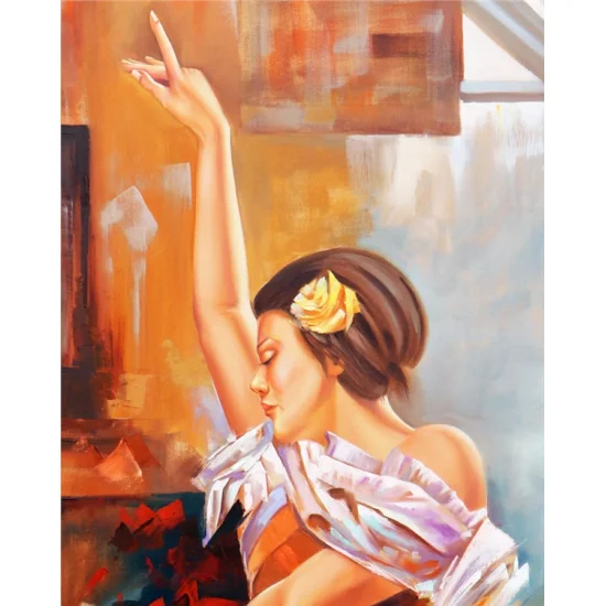 Grace of Dance Oil Painting