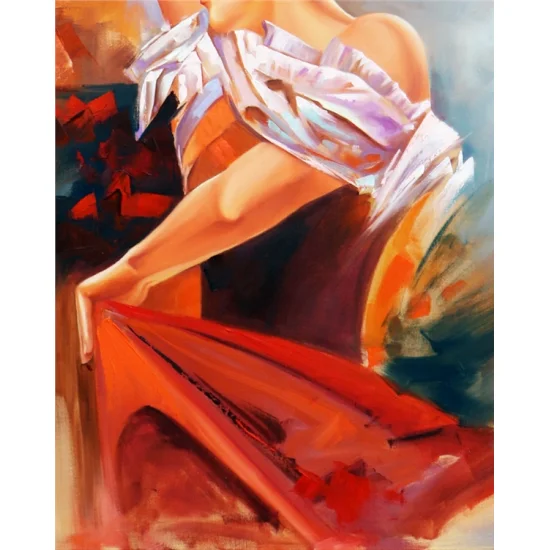 Grace of Dance Oil Painting