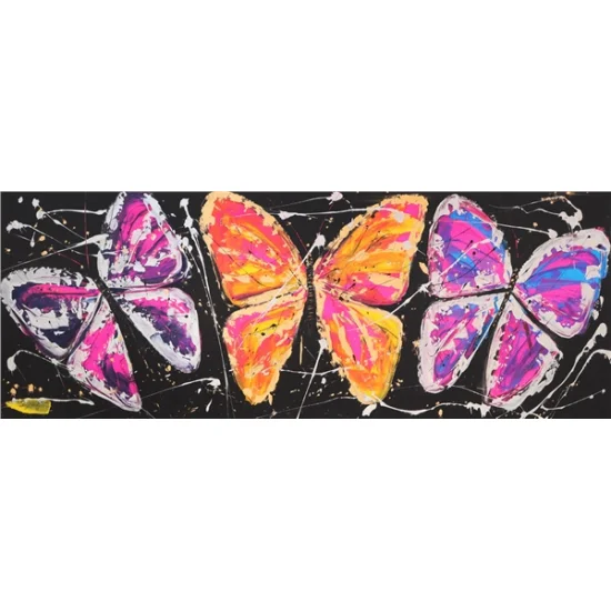 Night Butterflies Oil Painting