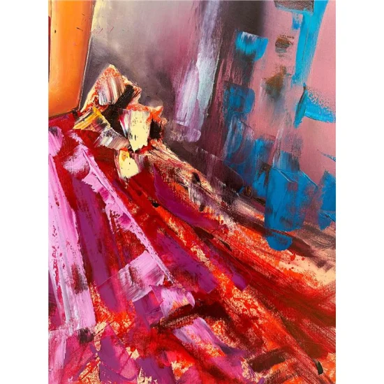 Kemanın İncisi Yağlı Boya Tablosu