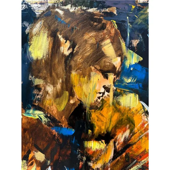 Violinists Dream Oil Painting