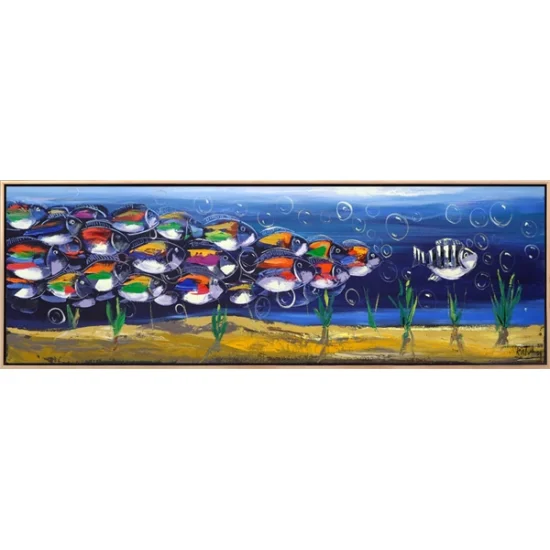 Within Guiding Fish Oil Painting