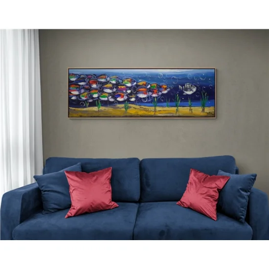 Within Guiding Fish Oil Painting