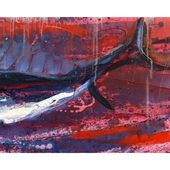Swordfish Oil Painting | Simurg Art Gallery