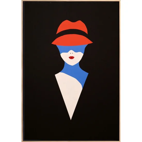 Girl with a Red Hat Oil Painting