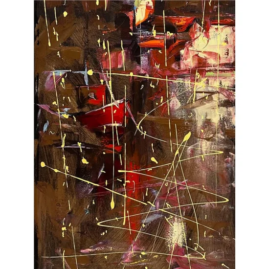 Kız Kulesi Efsanesi Yağlı Boya Tablosu