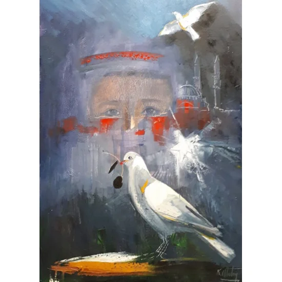 Little Girls Dream Oil Painting