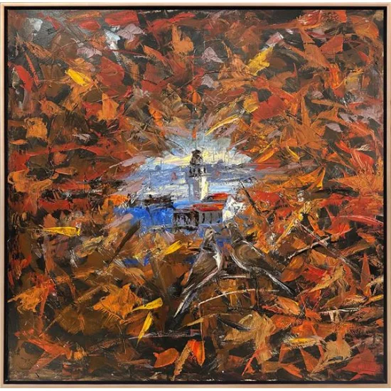 Kumrular Yağlı Boya Tablosu