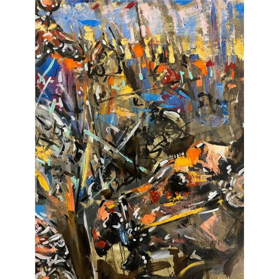 Malazgirt Muharebesi Yağlı Boya Tablosu