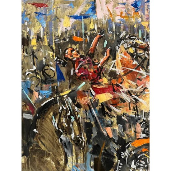 Malazgirt Muharebesi Yağlı Boya Tablosu