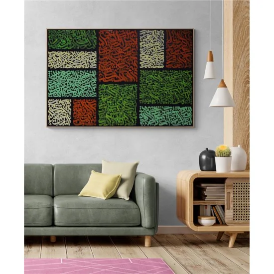 Meşk Tarzı | Yağlı Boya Tablo