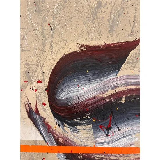 Lines of Time Oil Painting