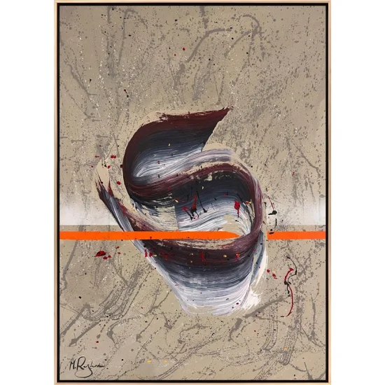 Lines of Time Oil Painting