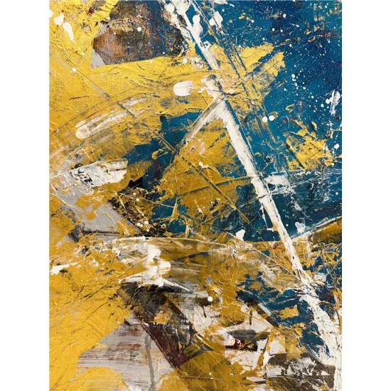 Müziğin Renkleri Yağlı Boya Tablosu