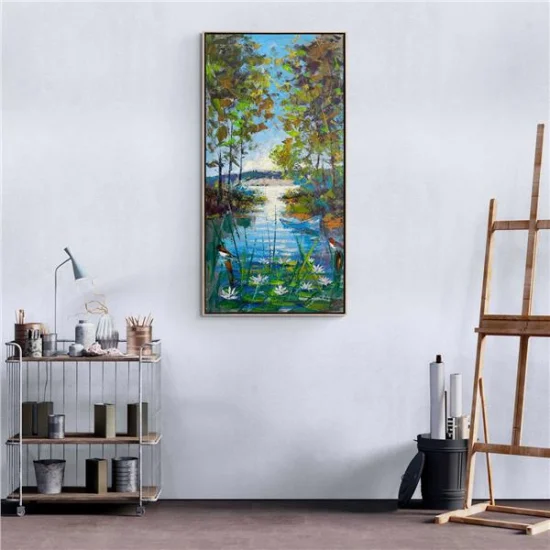 Nymphaea of the River Oil Painting
