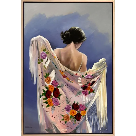 Woman: In the Footsteps of Beauty Oil Painting