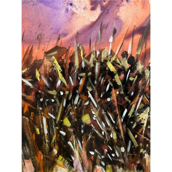 Olmak ya da Olmamak Yağlı Boya Tablosu