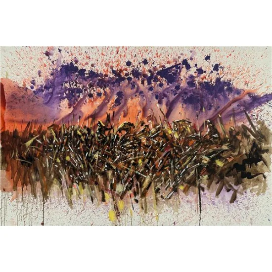 Olmak ya da Olmamak Yağlı Boya Tablosu