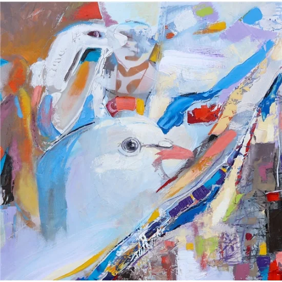 Özgürlüğe Giden Yol Yağlı Boya Tablosu