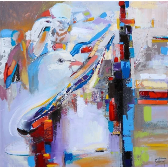 Özgürlüğe Giden Yol Yağlı Boya Tablosu