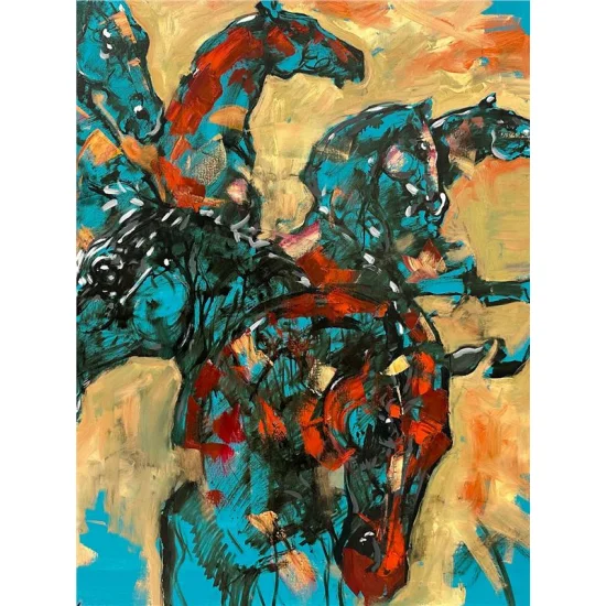 Pegasus Oil Painting