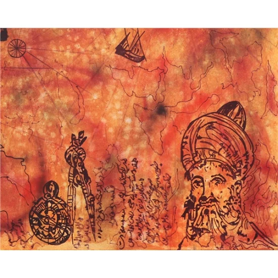 Piri Reis Haritası | Yağlı Boya Tablo