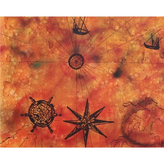 Piri Reis Haritası | Yağlı Boya Tablo