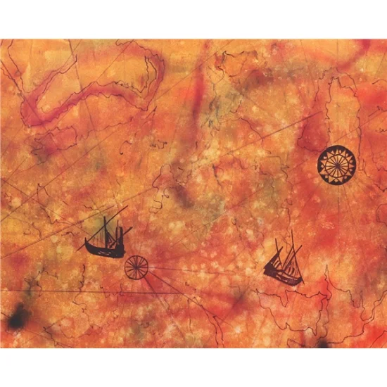 Piri Reis Haritası | Yağlı Boya Tablo