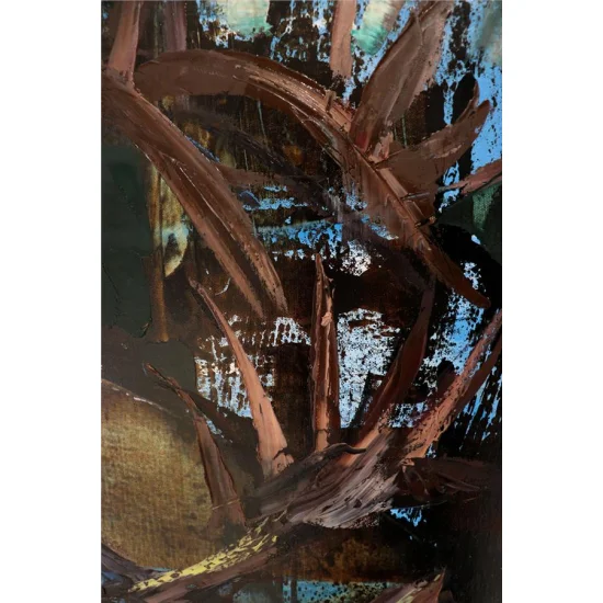 Raindeer Oil Painting