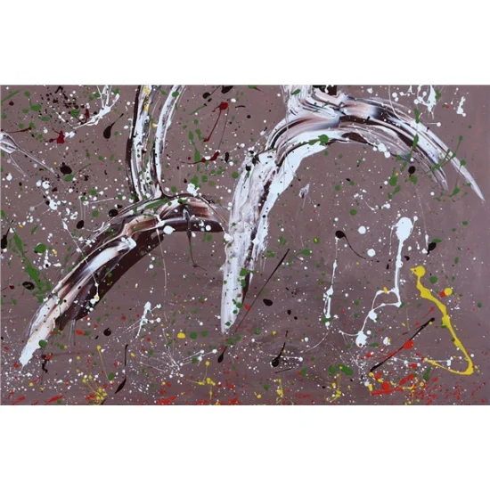 Traces of Birds Oil Painting