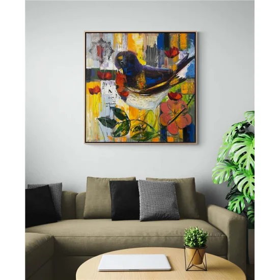 Renk ve Ses Yağlı Boya Tablosu