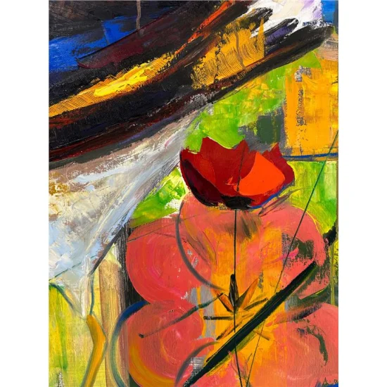 Renk ve Ses Yağlı Boya Tablosu