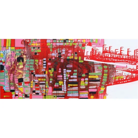 The Enthusiasm of Colors Oil Painting