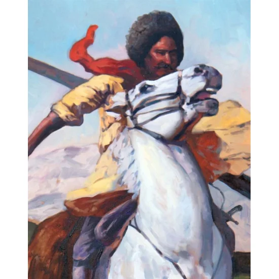 Güç ve Şahlanış Yağlı Boya Tablosu