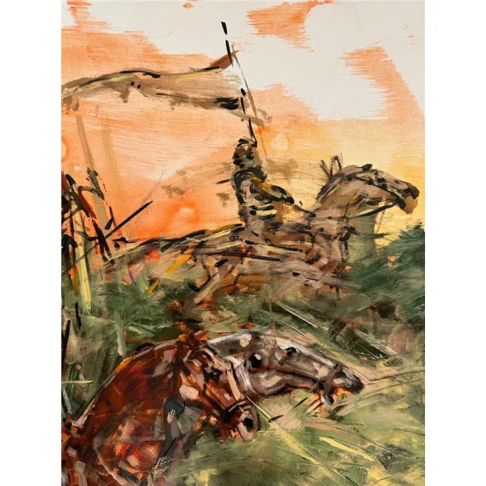 Savaş Akımı Başlasın Yağlı Boya Tablosu