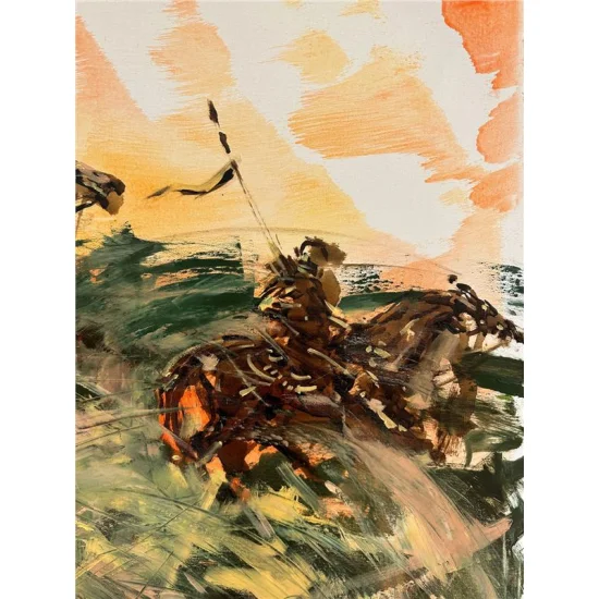 Savaş Akımı Başlasın Yağlı Boya Tablosu