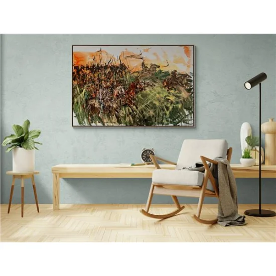 Savaş Akımı Başlasın Yağlı Boya Tablosu