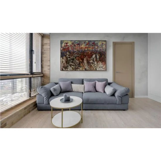 Savaş Zamanı Yağlı Boya Tablosu