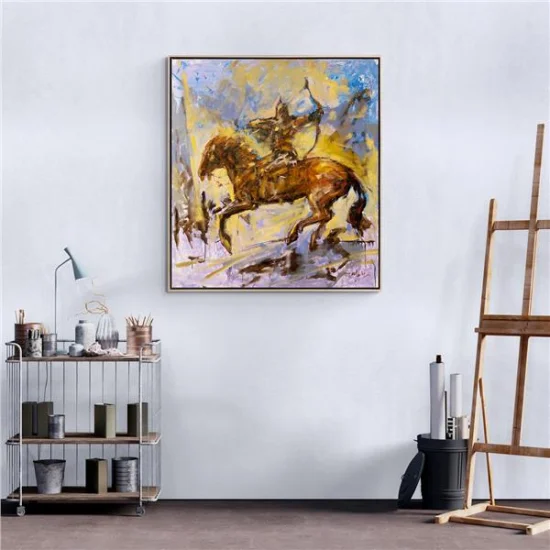 Warrior Oil Painting