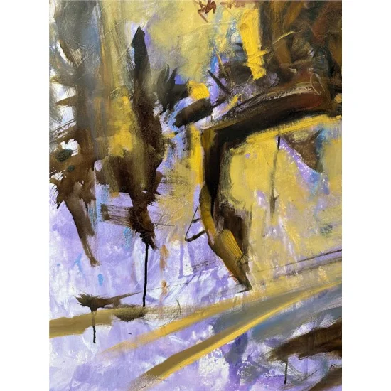 Warrior Oil Painting