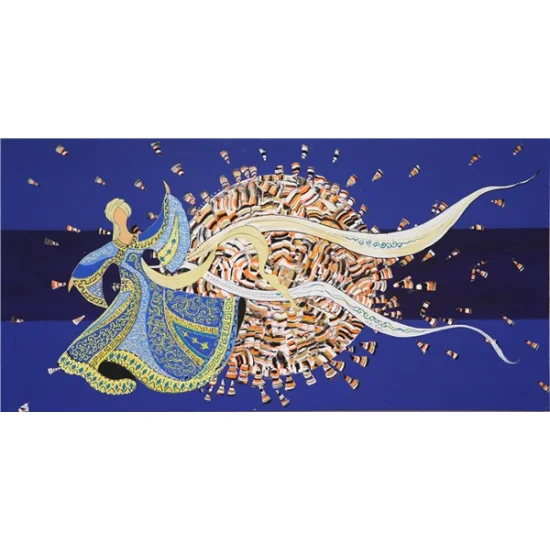 The Dhikr of the Whirling Dervishes Oil Painting