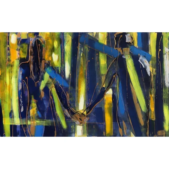 Sen ve Ben-İkimiz Yağlı Boya Tablosu