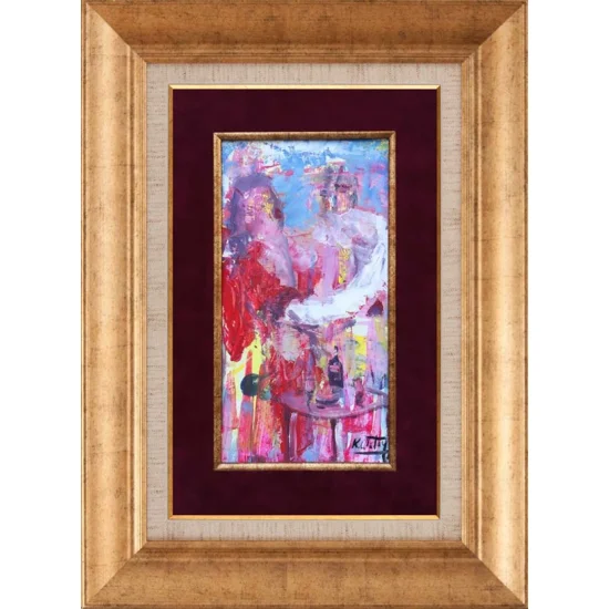 Rhythm of Love Oil Painting | Simurg Art Gallery