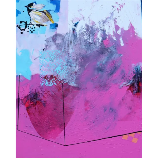 Kuşun Durağı Yağlı Boya Tablosu